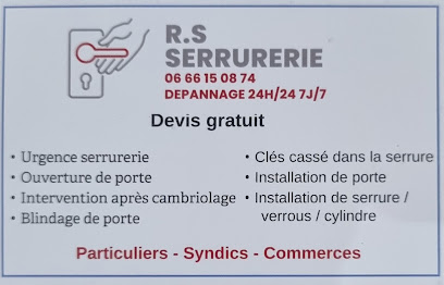 Rs Serrurerie Serrurier à Sèvres